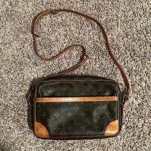 Vintage LV monogram crossbody